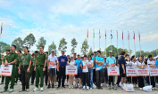 Hưởng ứng giải chạy “Chung tay xóa nhà tạm, nhà dột nát trên địa bàn tỉnh Bình Dương năm 2025”